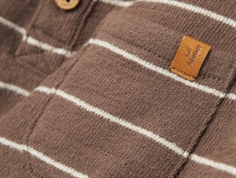 Lil Atelier shitake stribet top